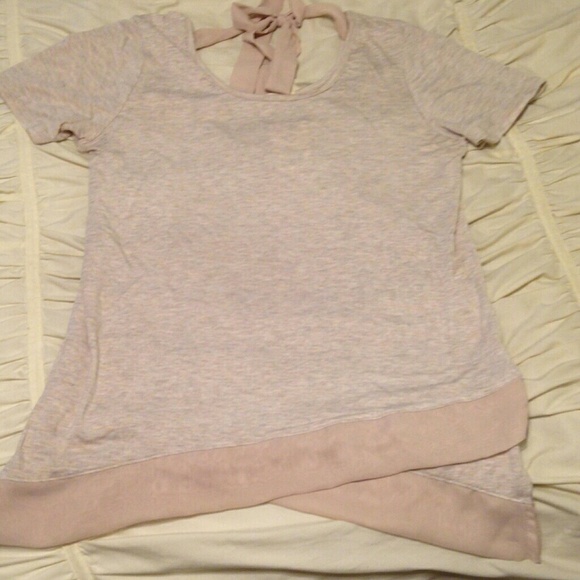 pebble and stone Tops - Tie back shirt